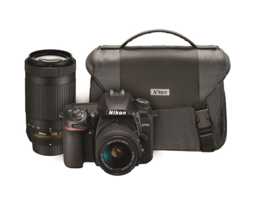 Nikon DSLR D7500 With Dual Zoom Lens Kit