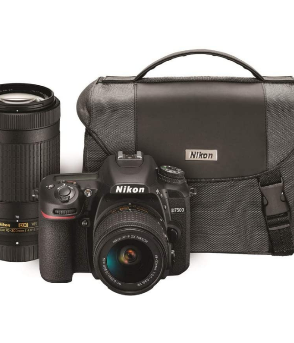 Nikon DSLR D7500 With Dual Zoom Lens Kit